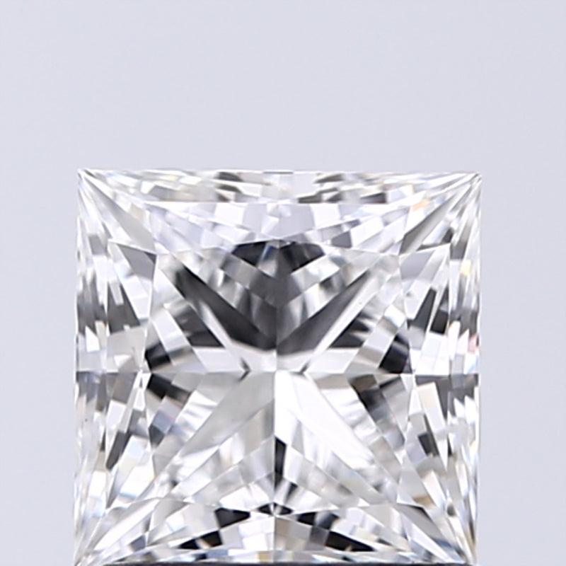 Lab-Grown 1.01 Carat Princess Cut Diamond color E Clarity VS1, precious stones, engagement diamonds