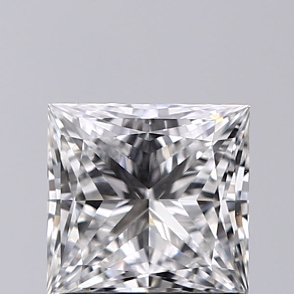 Lab-Grown 1.01 Carat Princess Cut Diamond color E Clarity VS1, precious stones, engagement diamonds