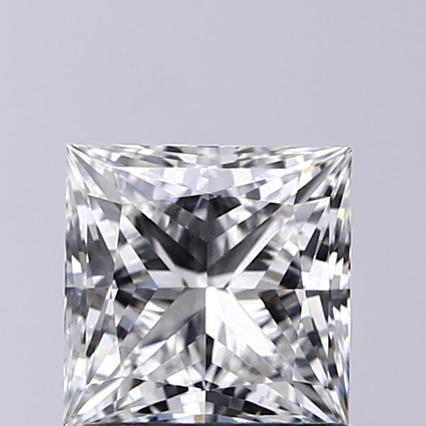 Lab-Grown 1.10 Carat Princess Cut Diamond color E Clarity VS1, precious stones, engagement diamonds