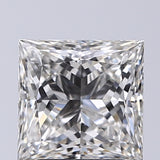 Lab-Grown 2.03 Carat Princess Cut Diamond color G Clarity VS1, precious stones, engagement diamonds