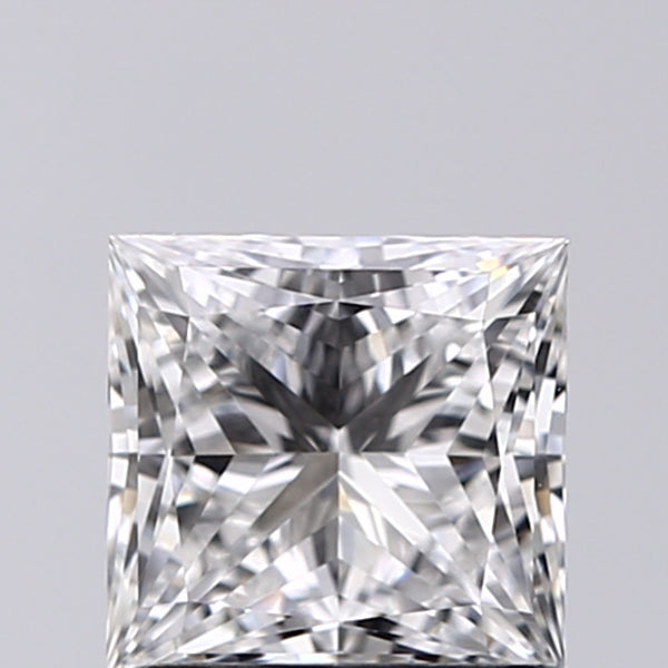 Lab-Grown 1.08 Carat Princess Cut Diamond color E Clarity VS1, precious stones, engagement diamonds