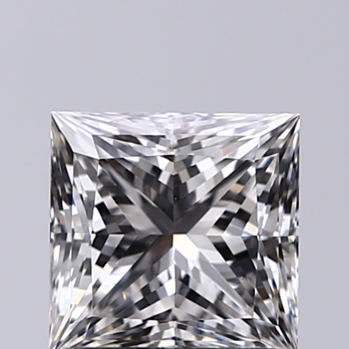 Lab-Grown 1.12 Carat Princess Cut Diamond color F Clarity VS1, precious stones, engagement diamonds