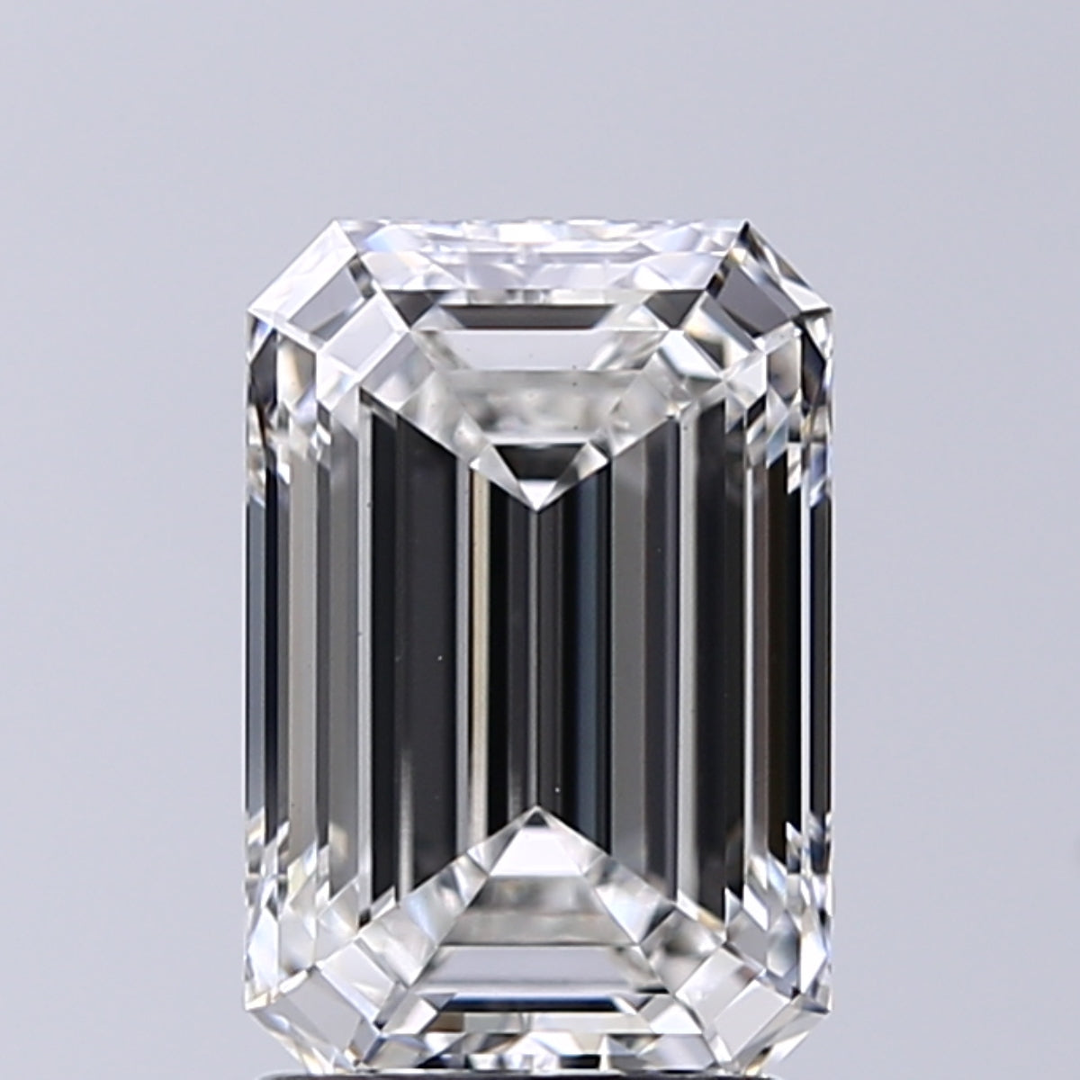 Lab-Grown 2.03 Carat Emerald Cut Diamond color G Clarity VS1, precious stones, engagement diamonds