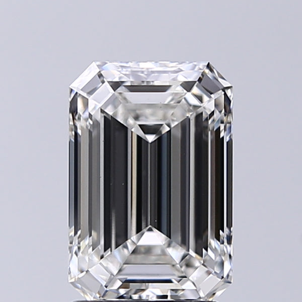 Lab-Grown 2.03 Carat Emerald Cut Diamond color G Clarity VS1, precious stones, engagement diamonds