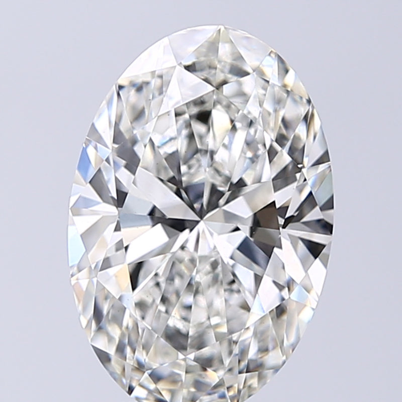 Lab-Grown 3.51 Carat Oval Shape Diamond color G Clarity VS1, precious stones, engagement diamonds