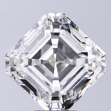 Lab-Grown 5.40 Carat Asscher Cut Diamond color G Clarity VS1, precious stones, engagement diamonds