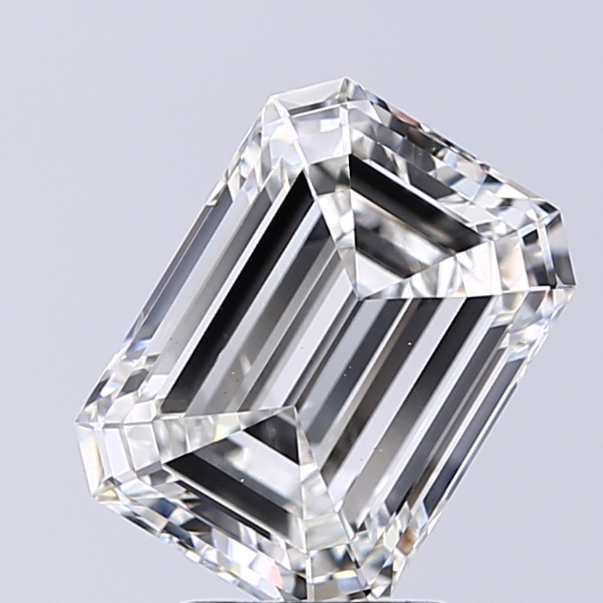 Lab-Grown 3.02 Carat Emerald Cut Diamond color G Clarity VS1, precious stones, engagement diamonds