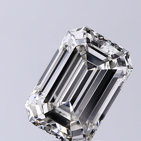 Lab-Grown 2.77 Carat Emerald Cut Diamond color G Clarity VS1, precious stones, engagement diamonds