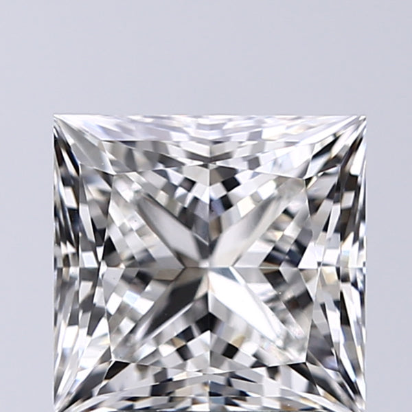 Lab-Grown 2.03 Carat Princess Cut Diamond color G Clarity VS1, precious stones, engagement diamonds