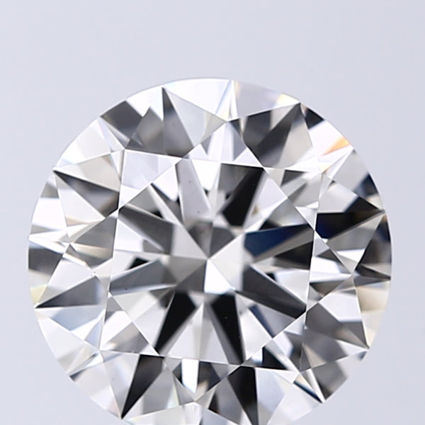 Lab-Grown 2.81 Carat Round Brilliant Diamond color G Clarity VS1, precious stones, engagement diamonds