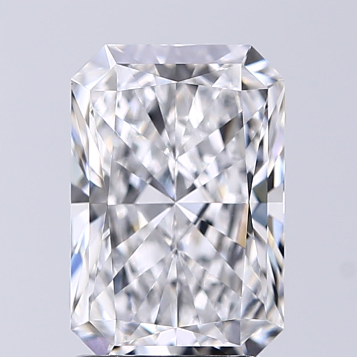 Lab-Grown 2.09 Carat Radiant Cut Diamond color D Clarity VVS2 With GIA Certificate, precious stones, engagement diamonds