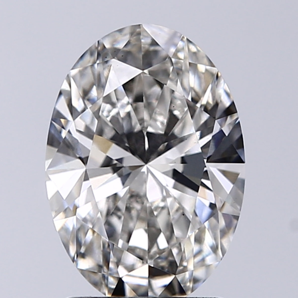 Lab-Grown 1.72 Carat Oval Shape Diamond color G Clarity VS1, precious stones, engagement diamonds