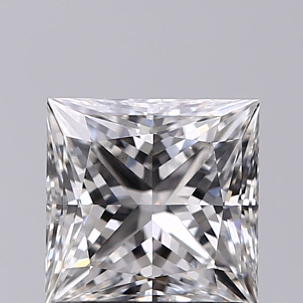 Lab-Grown 1.09 Carat Princess Cut Diamond color F Clarity VS1, precious stones, engagement diamonds