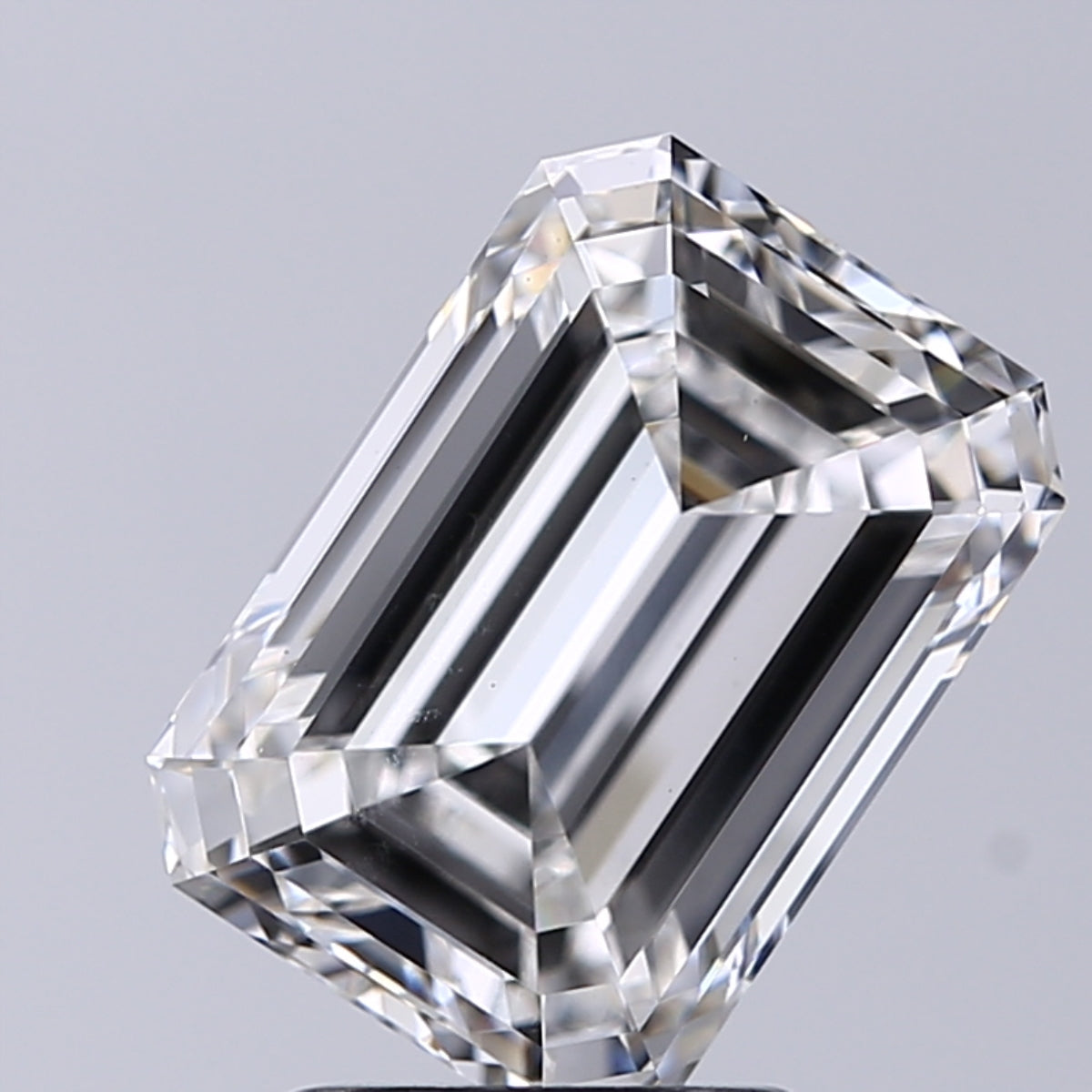 Lab-Grown 3.05 Carat Emerald Cut Diamond color F Clarity VS1 With GIA Certificate, precious stones, engagement diamonds