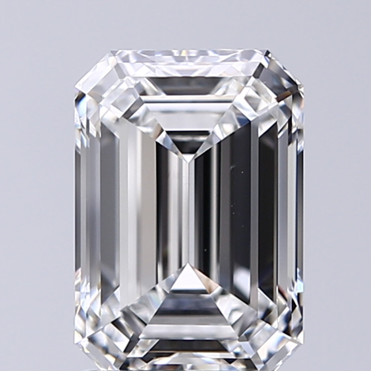 Lab-Grown 2.04 Carat Emerald Cut Diamond color E Clarity VS2 With GIA Certificate, precious stones, engagement diamonds