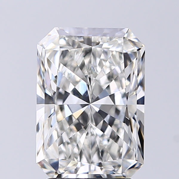 Lab-Grown 2.50 Carat Radiant Cut Diamond color G Clarity VVS2 With GIA Certificate, precious stones, engagement diamonds
