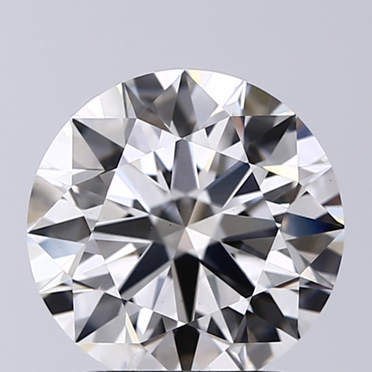 Lab-Grown 2.11 Carat Round Brilliant Diamond color G Clarity VS1, precious stones, engagement diamonds