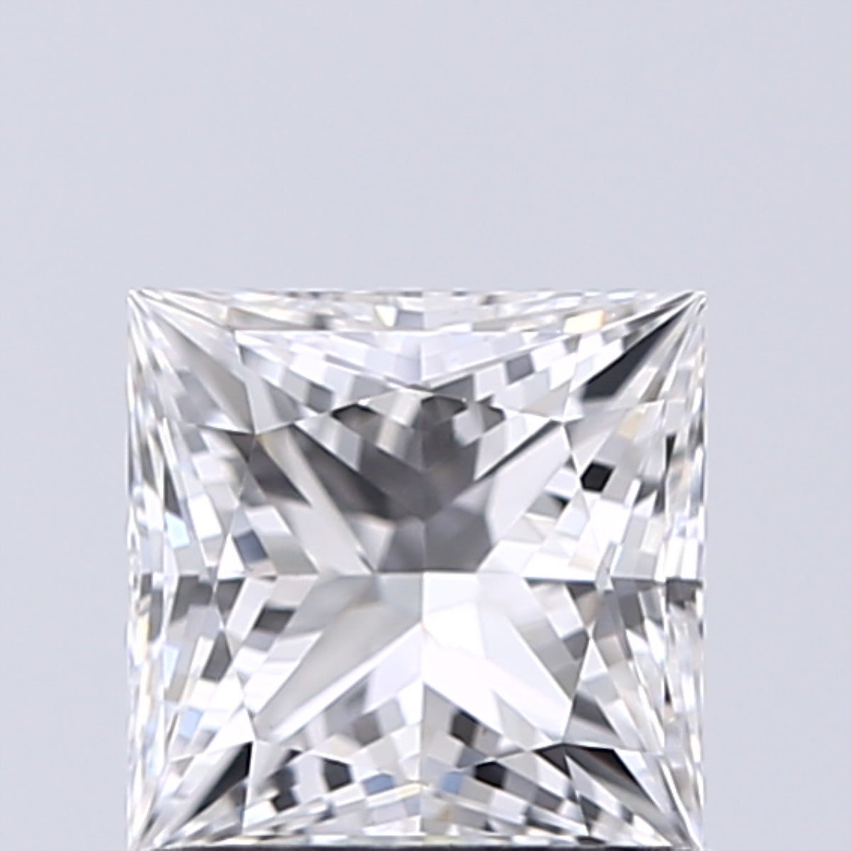 Lab-Grown 1.01 Carat Princess Cut Diamond color E Clarity VS1 With GIA Certificate, precious stones, engagement diamonds