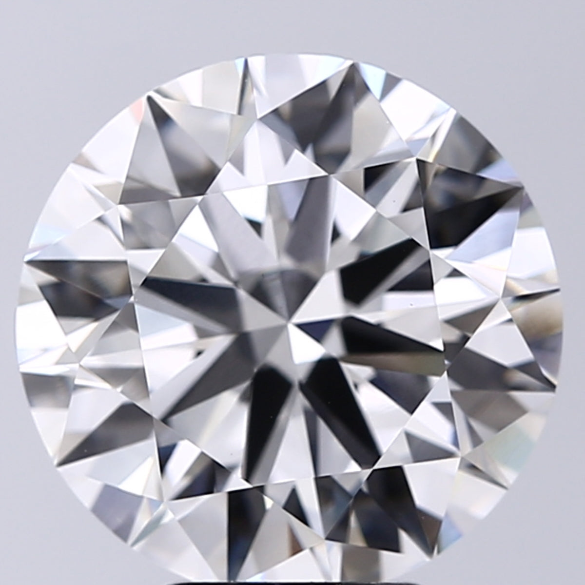 Lab-Grown 5.53 Carat Round Brilliant Diamond color F Clarity VVS2 With GIA Certificate, precious stones, engagement diamonds