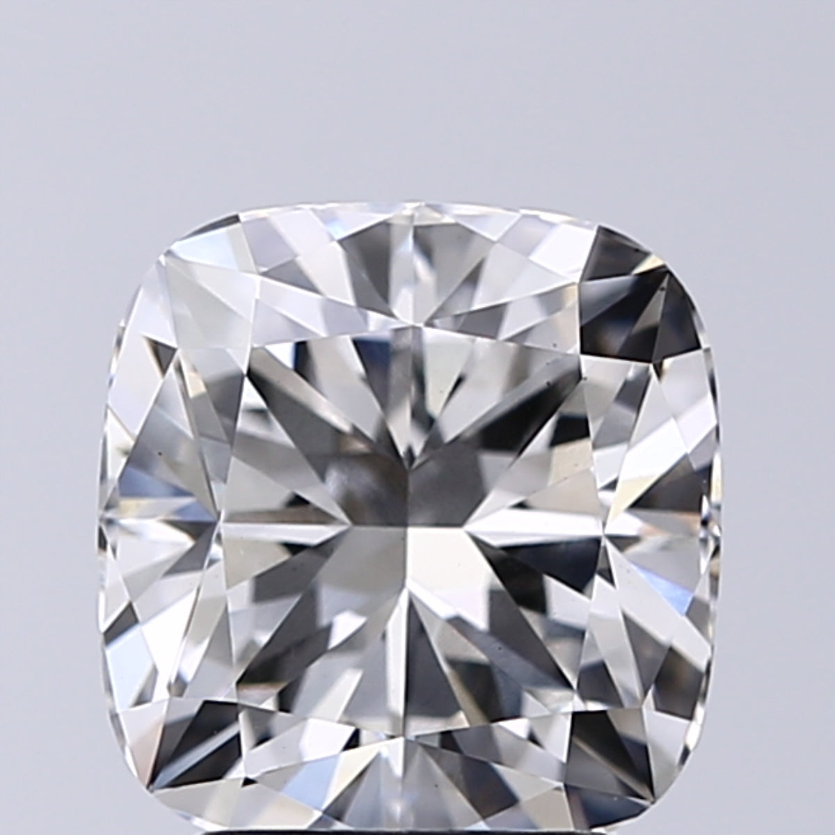 Lab-Grown 2.63 Carat Cushion Modified Brilliant Cut Diamond color G Clarity VS1, precious stones, engagement diamonds