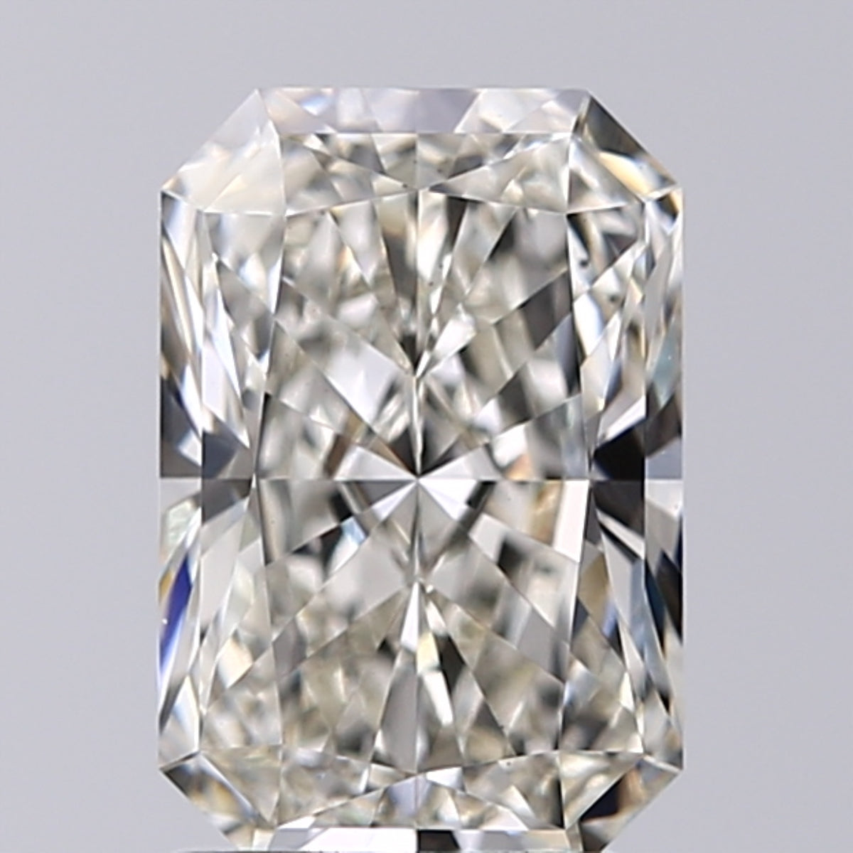 Lab-Grown 2.02 Carat Radiant Cut Diamond color H Clarity VS1, precious stones, engagement diamonds