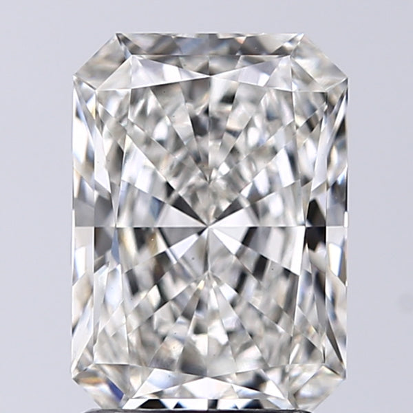 Lab-Grown 2.02 Carat Radiant Cut Diamond color G Clarity VS1, precious stones, engagement diamonds