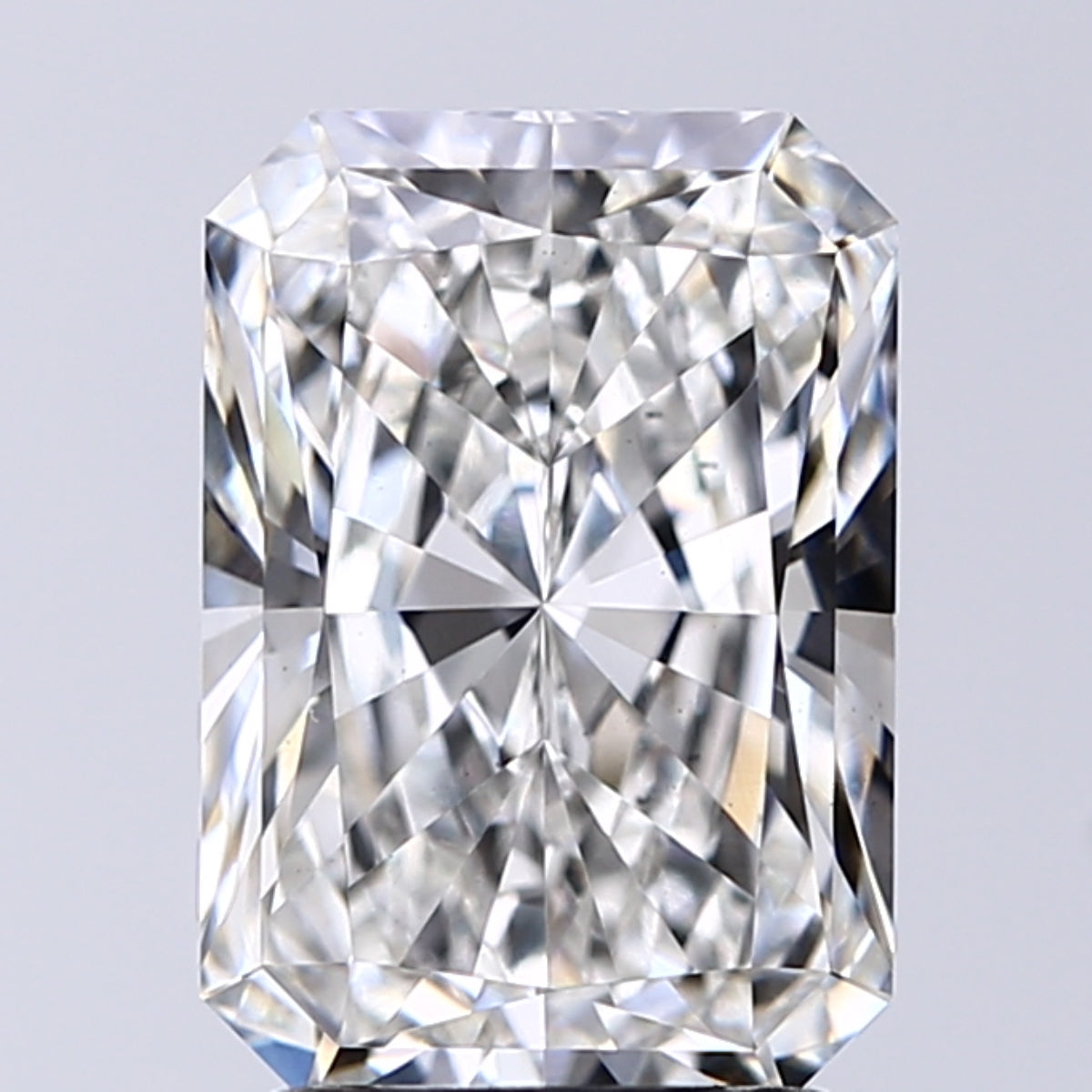 Lab-Grown 2.51 Carat Radiant Cut Diamond color G Clarity VS2 With GIA Certificate, precious stones, engagement diamonds