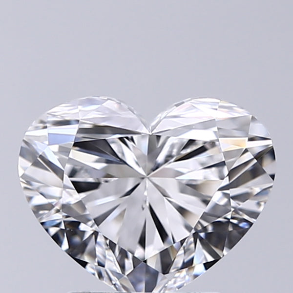 Lab-Grown 2.01 Carat Heart Shape Diamond color D Clarity VVS2 With GIA Certificate, precious stones, engagement diamonds