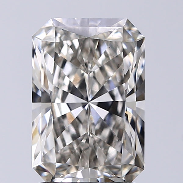 Lab-Grown 2.02 Carat Radiant Cut Diamond color H Clarity VS1, precious stones, engagement diamonds