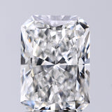 Lab-Grown 2.05 Carat Radiant Cut Diamond color F Clarity VS1, precious stones, engagement diamonds