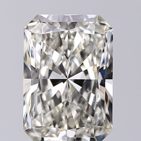 Lab-Grown 2.07 Carat Radiant Cut Diamond color H Clarity VS1, precious stones, engagement diamonds