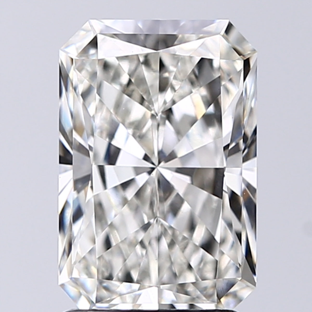 Lab-Grown 2.10 Carat Radiant Cut Diamond color G Clarity VS1, precious stones, engagement diamonds