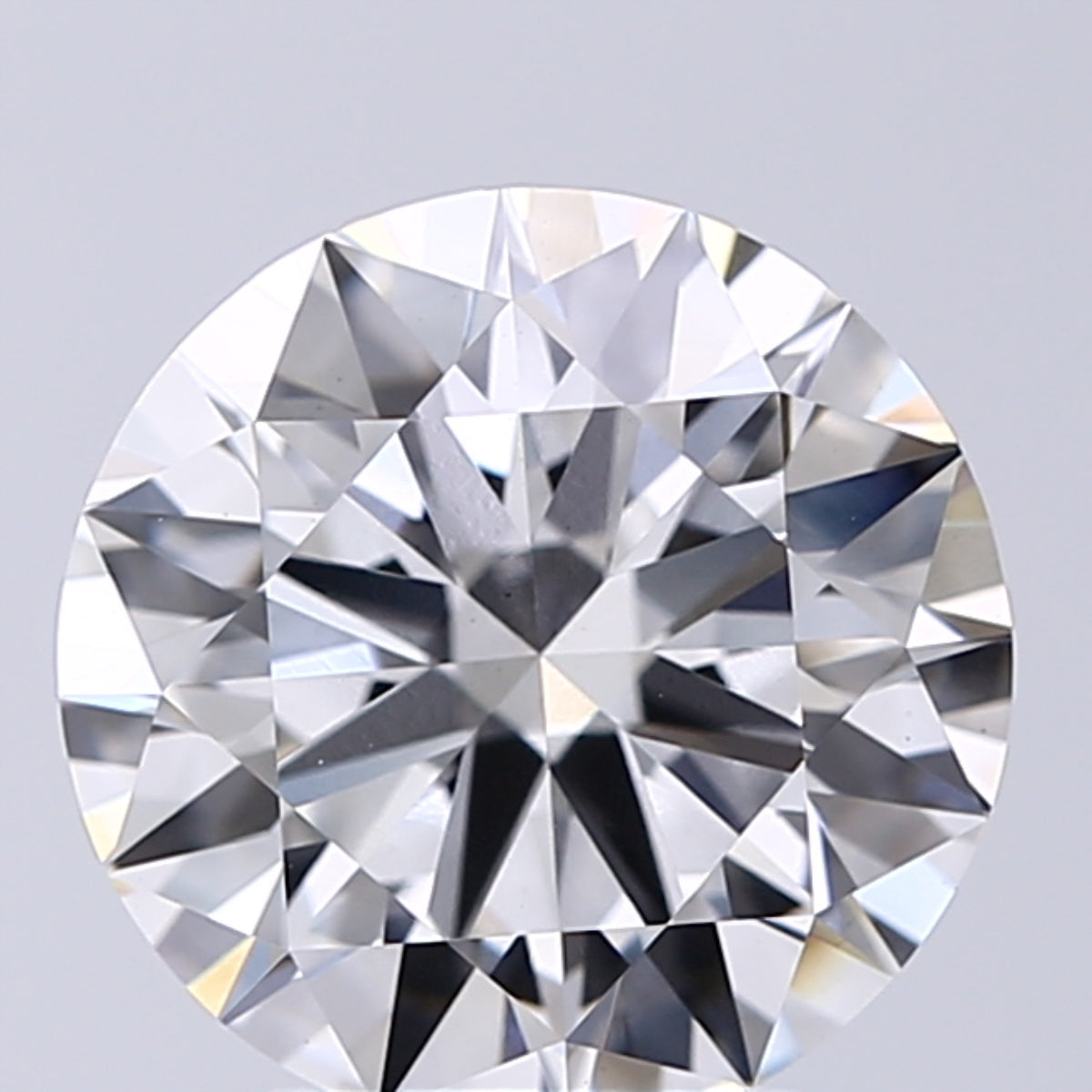 Lab-Grown 2.71 Carat Round Brilliant Diamond color E Clarity VS1 With GIA Certificate, precious stones, engagement diamonds
