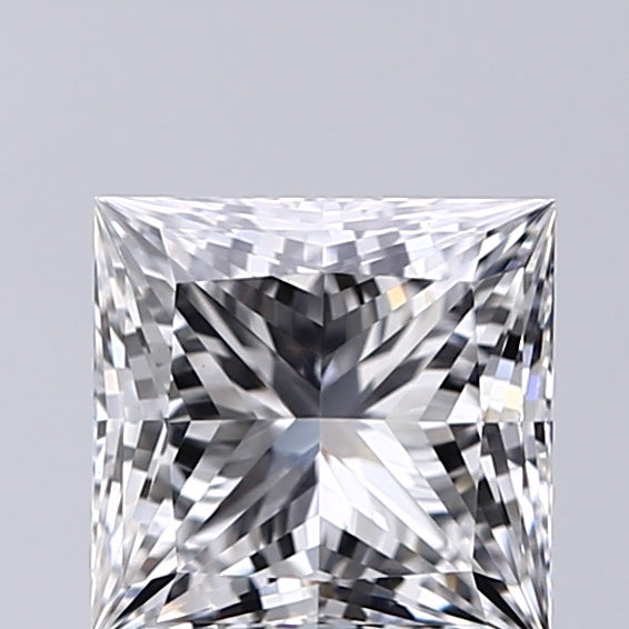 Lab-Grown 1.18 Carat Princess Cut Diamond color E Clarity VS1, precious stones, engagement diamonds