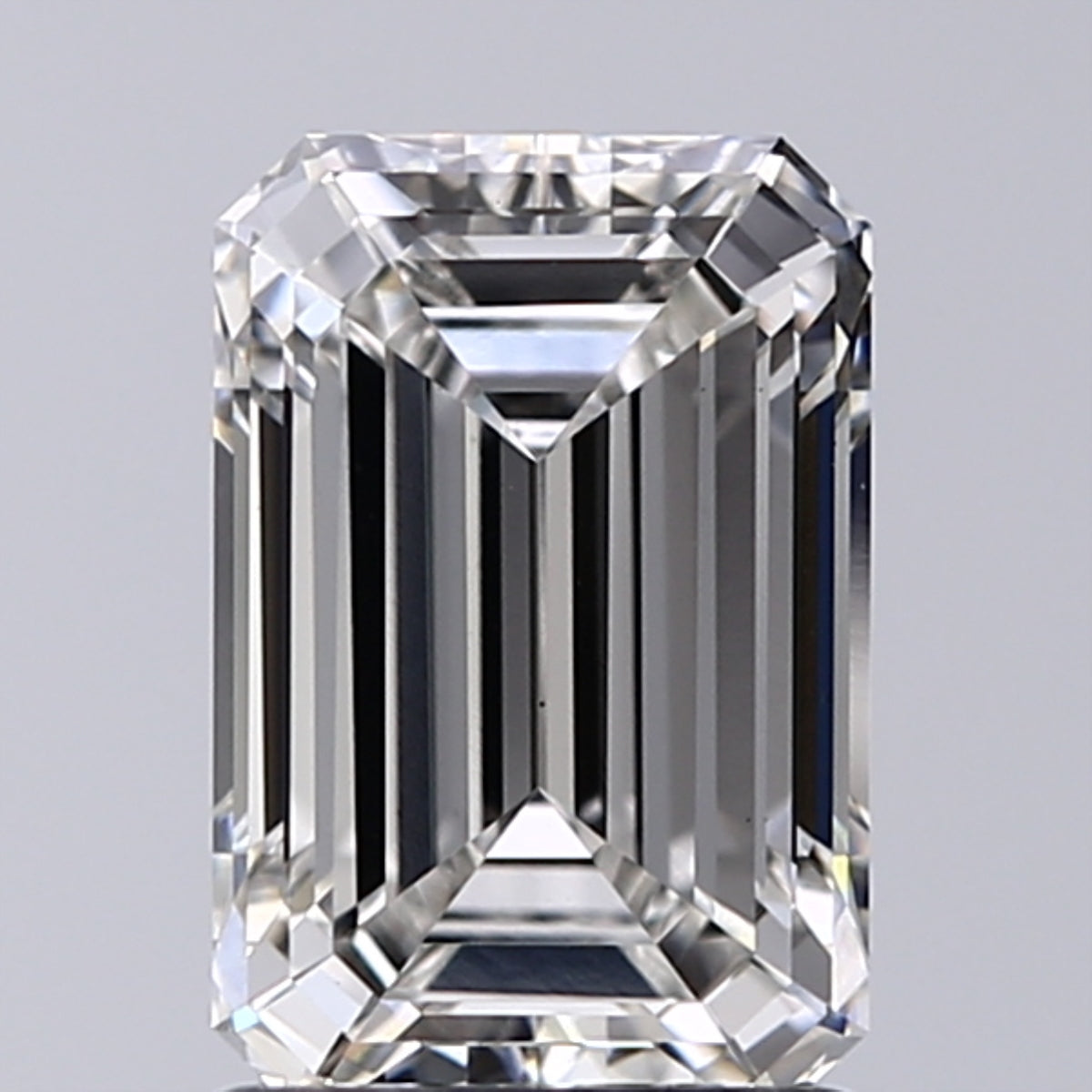 Lab-Grown 1.58 Carat Emerald Cut Diamond color G Clarity VS1, precious stones, engagement diamonds