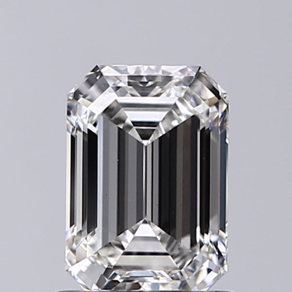 Lab-Grown 1.02 Carat Emerald Cut Diamond color F Clarity VVS2, precious stones, engagement diamonds