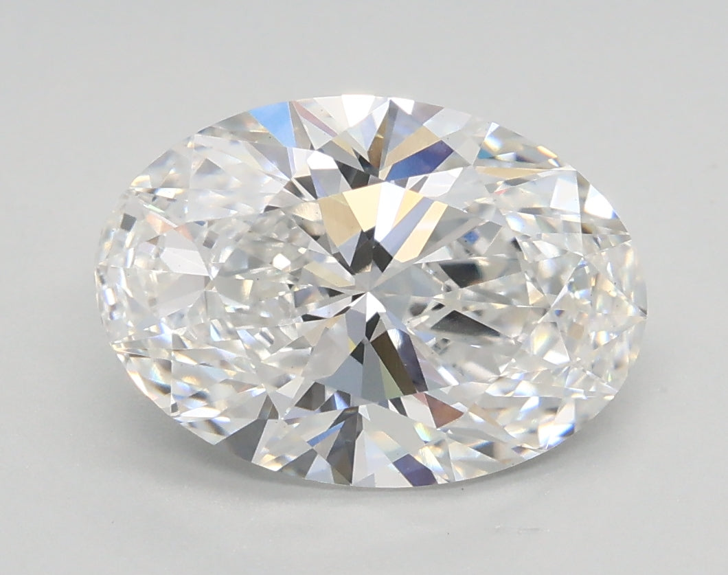 Lab-Grown 2.53 Carat Oval Shape Diamond color G Clarity VS2 With GIA Certificate, precious stones, engagement diamonds