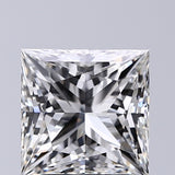 Lab-Grown 2.15 Carat Princess Cut Diamond color G Clarity VS1, precious stones, engagement diamonds