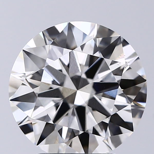 Lab-Grown 2.80 Carat Round Brilliant Diamond color G Clarity VS1, precious stones, engagement diamonds