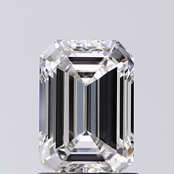 Lab-Grown 1.01 Carat Emerald Cut Diamond color F Clarity VS1, precious stones, engagement diamonds