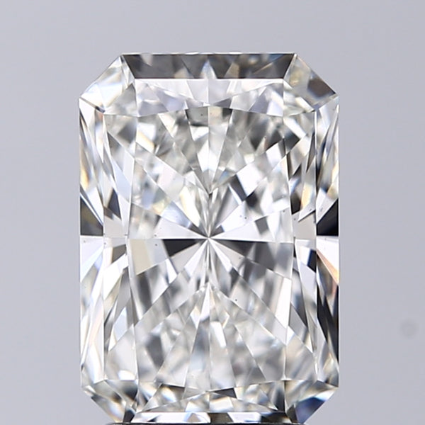 Lab-Grown 2.71 Carat Radiant Cut Diamond color G Clarity VS1, precious stones, engagement diamonds