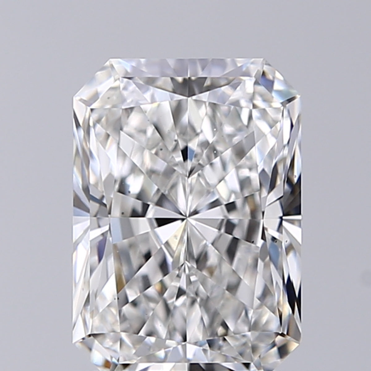 Lab-Grown 2.02 Carat Radiant Cut Diamond color F Clarity VS1 With GIA Certificate, precious stones, engagement diamonds