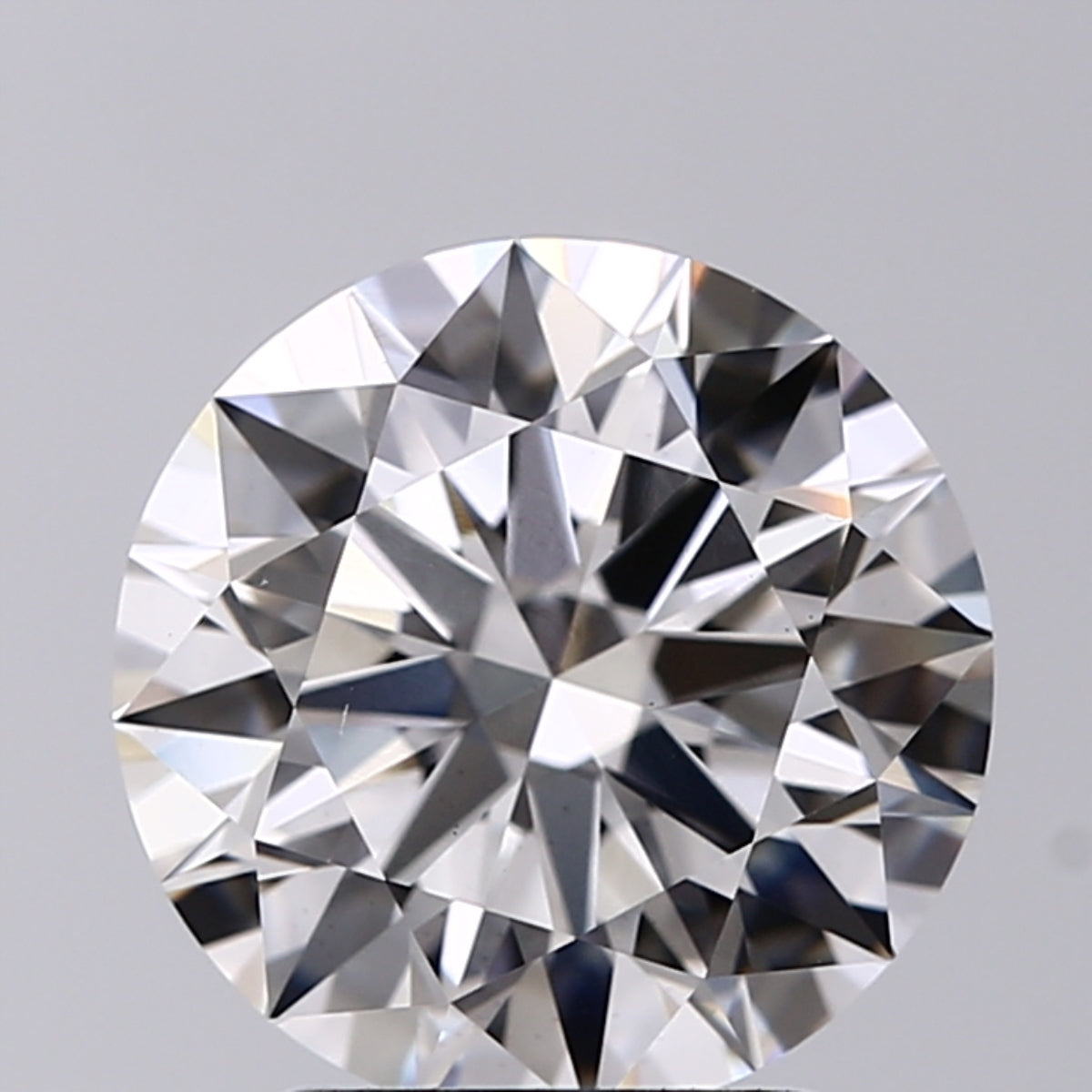 Lab-Grown 2.63 Carat Round Brilliant Diamond color G Clarity VS1, precious stones, engagement diamonds
