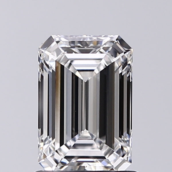 Lab-Grown 1.07 Carat Emerald Cut Diamond color E Clarity VVS2, precious stones, engagement diamonds