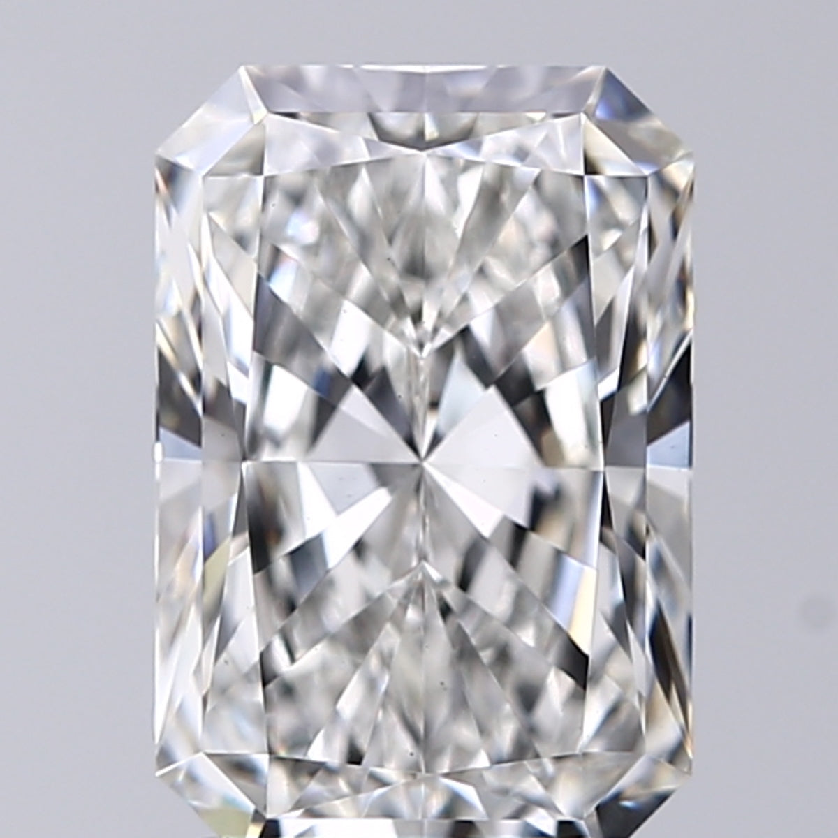 Lab-Grown 2.07 Carat Radiant Cut Diamond color F Clarity VS1, precious stones, engagement diamonds