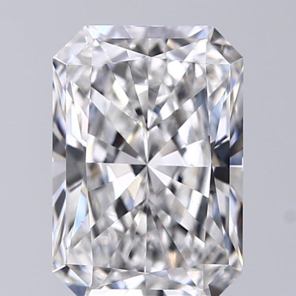 Lab-Grown 2.07 Carat Radiant Cut Diamond color E Clarity VS1, precious stones, engagement diamonds