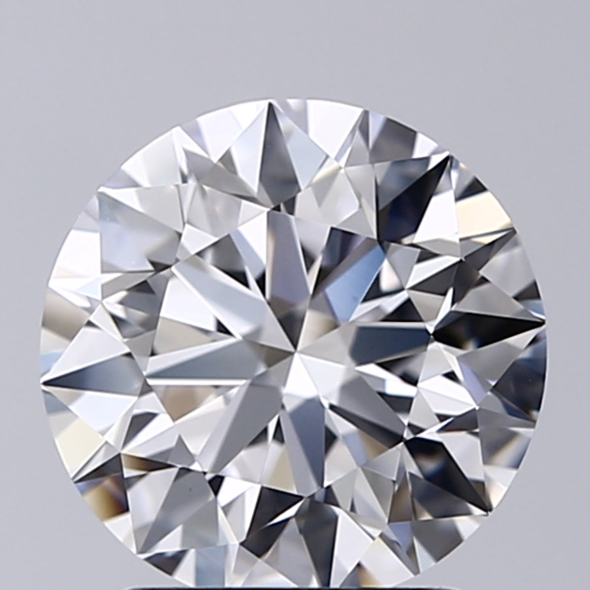 Lab-Grown 2.05 Carat Round Brilliant Diamond color D Clarity VVS2 With GIA Certificate, precious stones, engagement diamonds