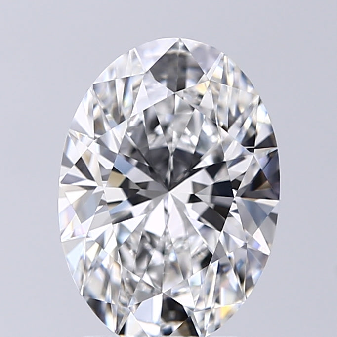 Lab-Grown 2.06 Carat Oval Shape Diamond color D Clarity VVS1 With GIA Certificate, precious stones, engagement diamonds