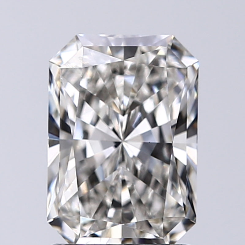 Lab-Grown 1.54 Carat Radiant Cut Diamond color G Clarity VS1, precious stones, engagement diamonds