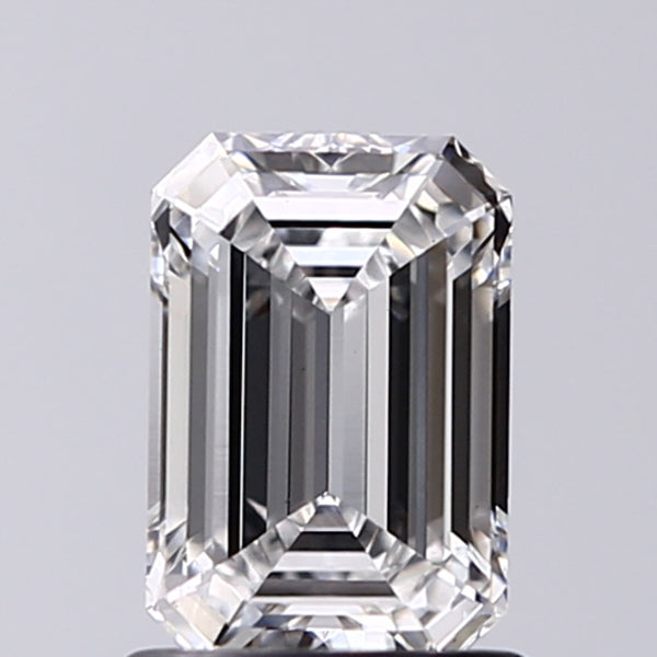 Lab-Grown 1.01 Carat Emerald Cut Diamond color E Clarity VS1, precious stones, engagement diamonds